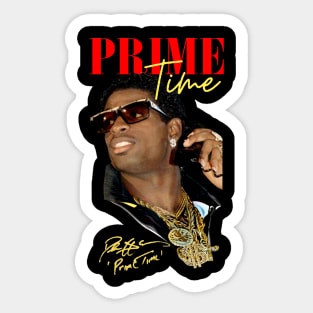 Deion Sanders // Prime Time Sticker